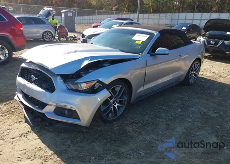 2015 Ford Mustang Ecoboost Premium из США, поврежденный, VIN 1FATP8UH1F5377560